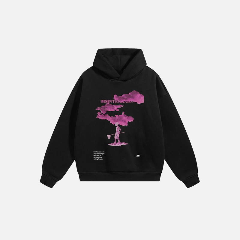 Blush Cloud Graphic Urban Beat Sweatshirt