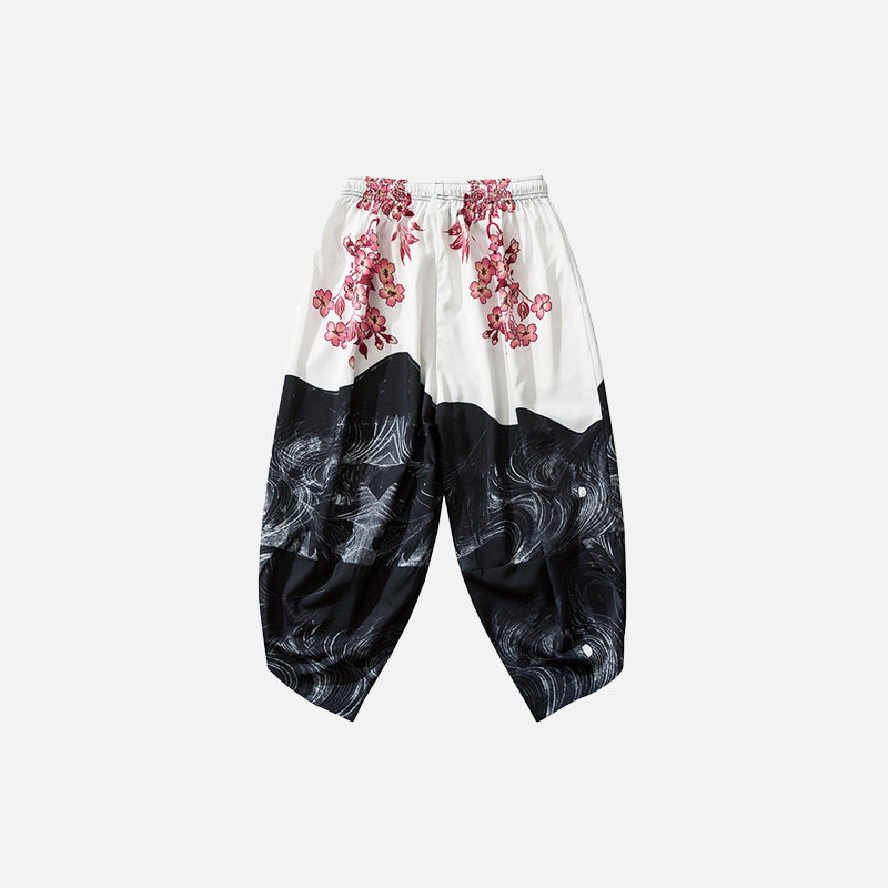 Çiçek Desenli Jogger, önden görünüm — Navra Wear