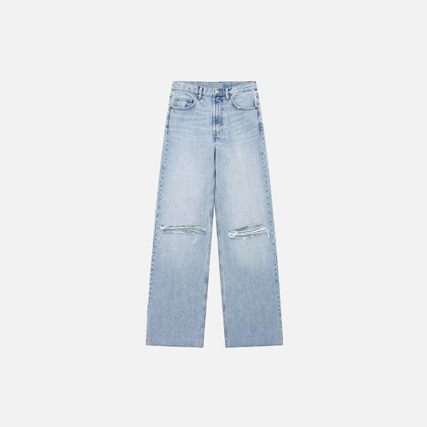 Torn Current Baggy Denim alternatif görünüm