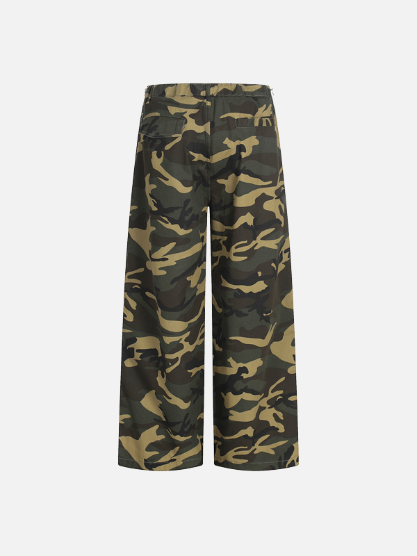 Vivid Camo Drift Wide-Leg alternatif görünüm