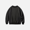 Sade Oversize Sweatshirt, kombin görünüm — Navra Wear