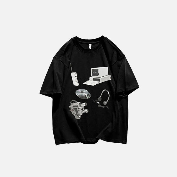 Heritage Devices Illustrated T-Shirt alternatif görünüm