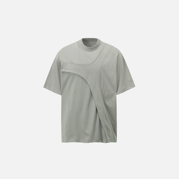 Cotton Short-Sleeved Crewneck T-Shirt