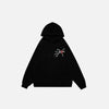 Loved Heart Embroidery Sweatshirt