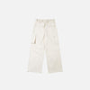 Relaxed Solid High-Rise Field Pants