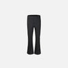 Front view of the black Classic Bell-Bottom Jeans in a gray background