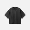 Sade Oversize Bisiklet Yaka Tişört, stil görünüm — Navra Wear