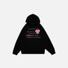 Heart Poetry Graphic Sweatshirt