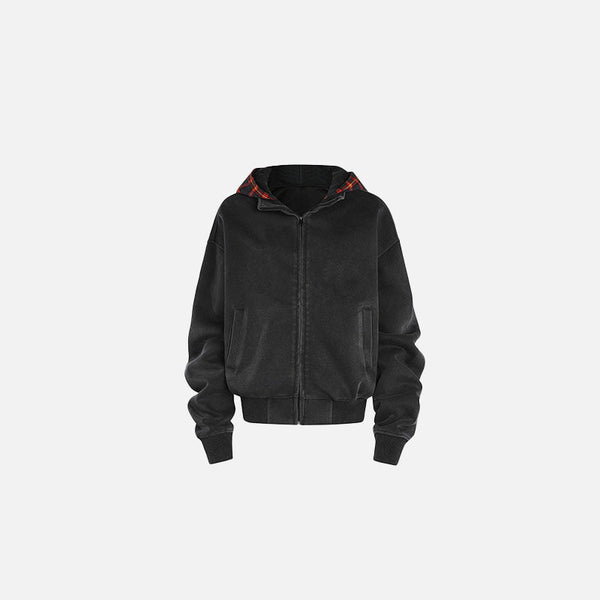 Cozy City-Ready Zip-Up Sweatshirt alternatif görünüm