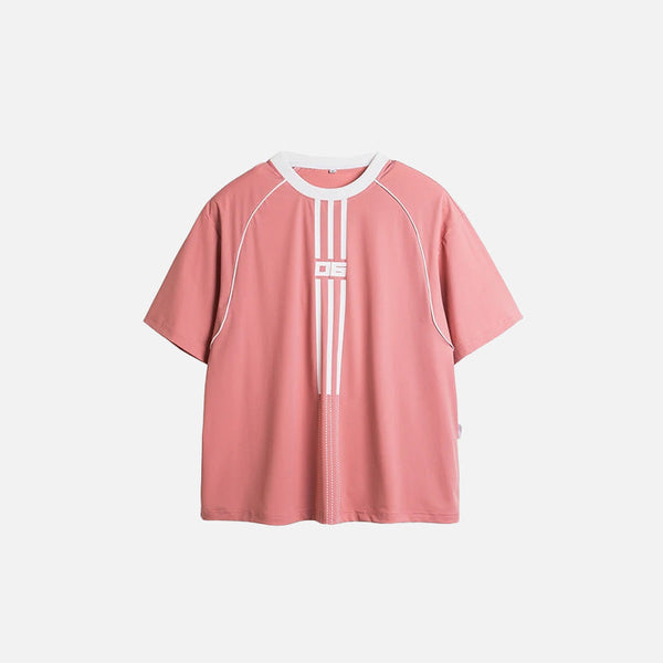 Nostalgia Raglan Multi-Stripe T-Shirt alternatif görünüm