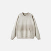 Güneş Baskılı Oversize Sweatshirt, detay görünüm — Navra Wear