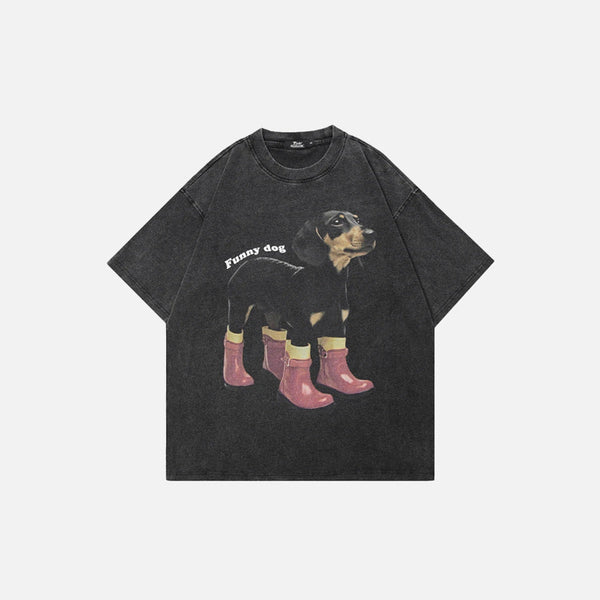 Barks And Boots T-Shirt alternatif görünüm