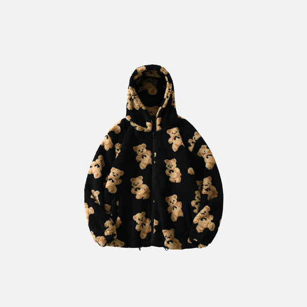 Teddy Bear Fuzzy Sweatshirt
