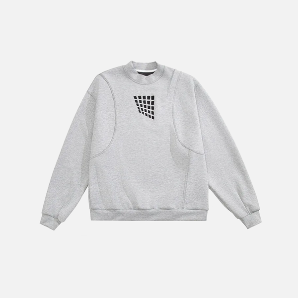 Bloom Stitch Crewneck Sweatshirt alternatif görünüm
