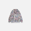 Graffiti Vibes Zip-Up Sweatshirt