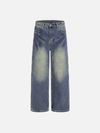 Modern Brand Wash Denim Bell Leg Denim