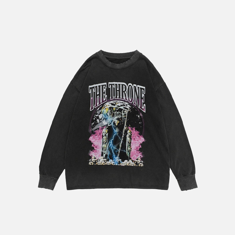 Royal Seat Graphic Sweatshirt