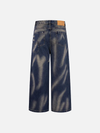 Premium Classic Leg Rinse Mosaic Denim