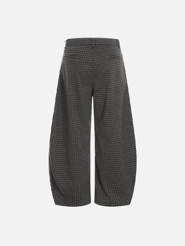 Heritage Check Wide-Leg alternatif görünüm