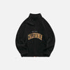 Vintage Polar Sweatshirt, yan görünüm — Navra Wear