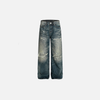 Heritage Faded Rinse Denim Bell Leg Denim
