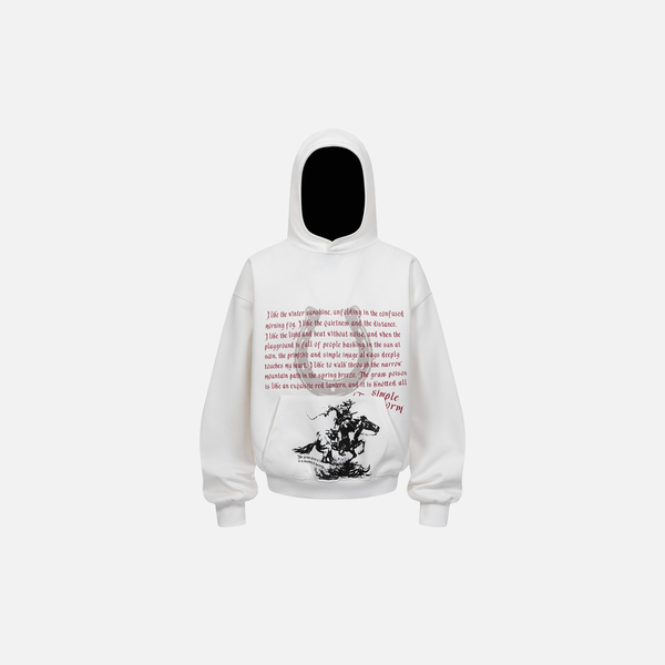 Lightweight Classic Knight Print Sweatshirt alternatif görünüm
