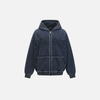 Washed Stitch Soft Zip Hood