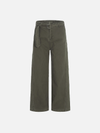 Belted Terrain Wide-Leg