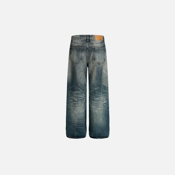 Heritage Faded Rinse Denim Bell Leg Denim alternatif görünüm