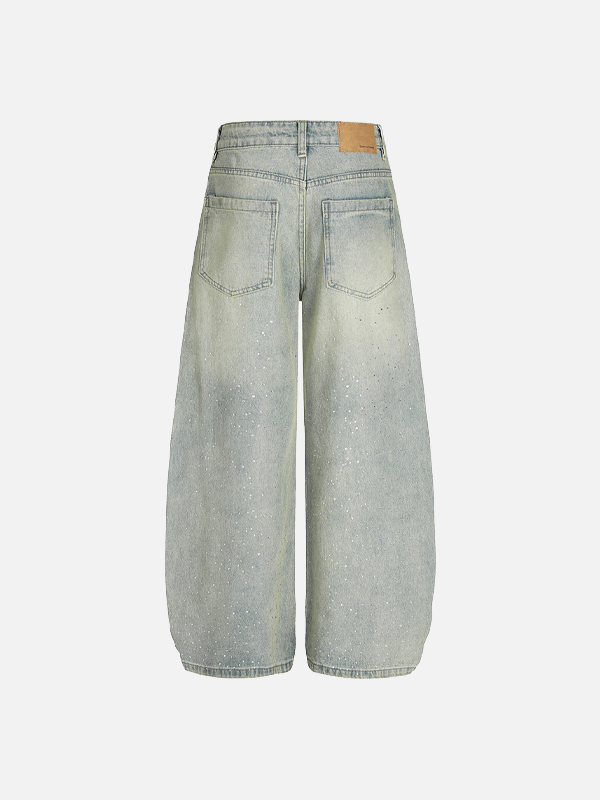 2000s Stellar Rebel Front Pocket Denim Bell Leg Denim alternatif görünüm