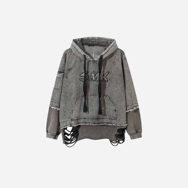 Oversized Heritage Urban Beat Faded Sweatshirt