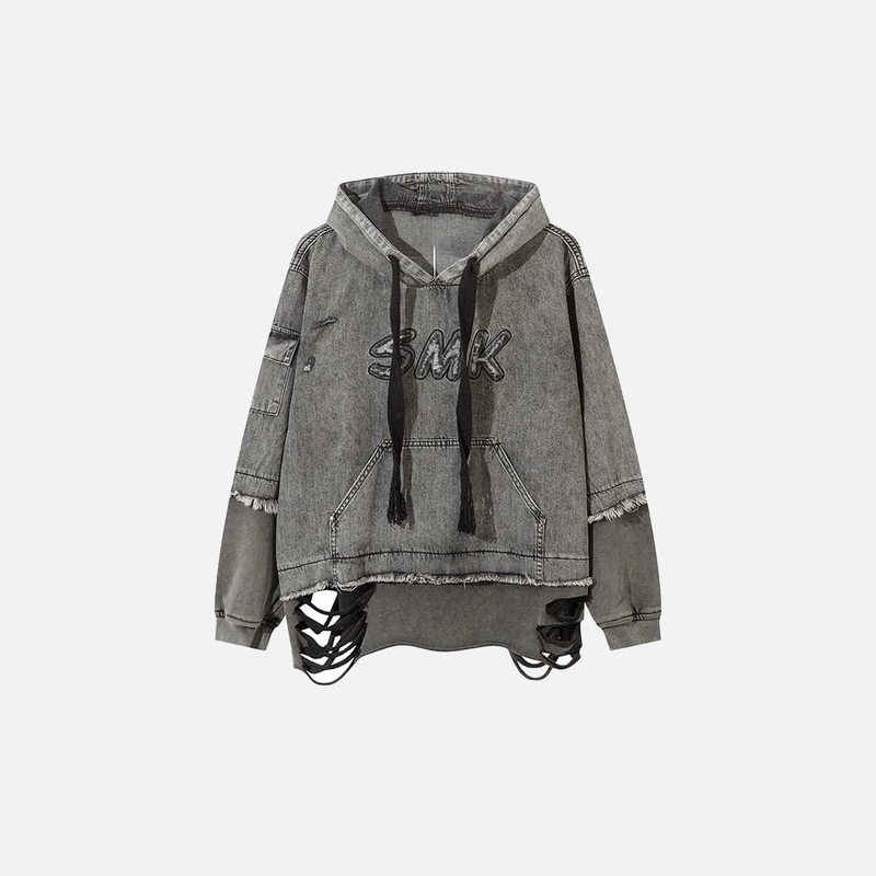 Oversized Heritage Urban Beat Faded Sweatshirt
