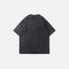 Concrete-Jungle Spider Letter Print Darkwave Cotton T-Shirt