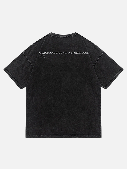 Soul Broken A Of Study Anatomical T-Shirt alternatif görünüm
