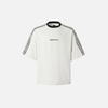 New-Millennium Weekend Relaxed Fit Embroidery Stripe T-Shirt