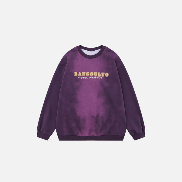 Dark Hour Graphic Sweatshirt alternatif görünüm