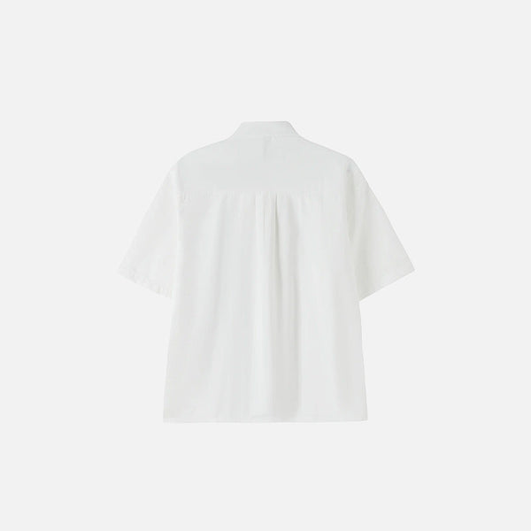 Bamboo Grove Print Womens Top alternatif görünüm