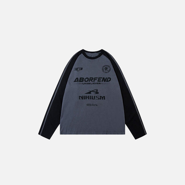 Cyber Sporty Artwork T-Shirt alternatif görünüm