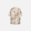 Silky Bloom Nylon Elegant Shirt
