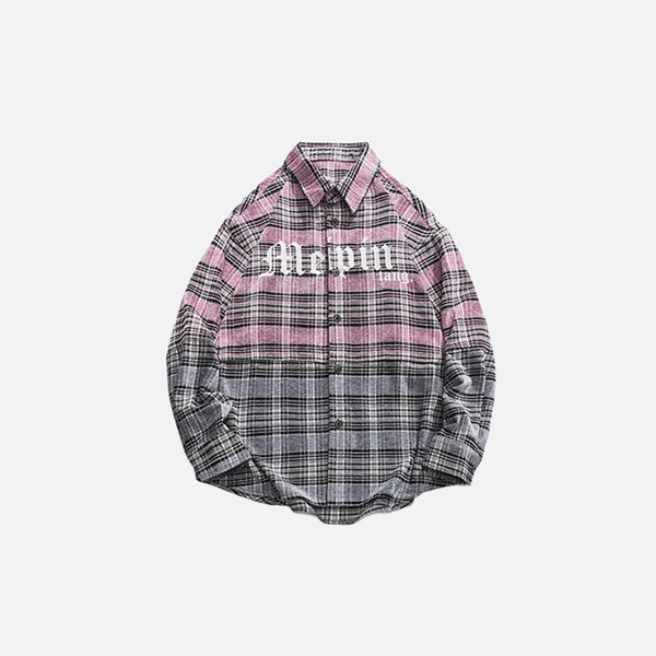 Plaid Urban Shirt alternatif görünüm