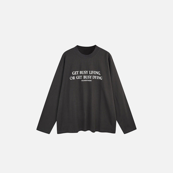 Motivational Long-Sleeve T-Shirt alternatif görünüm