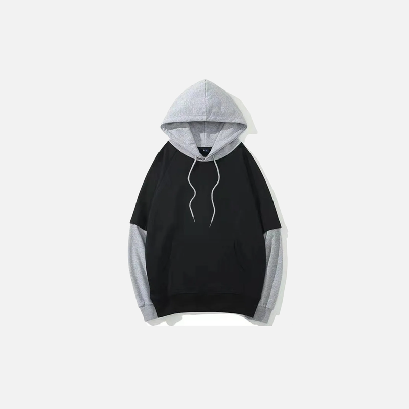 2000s Metro Dark Oversized Mosaic Sweatshirt
