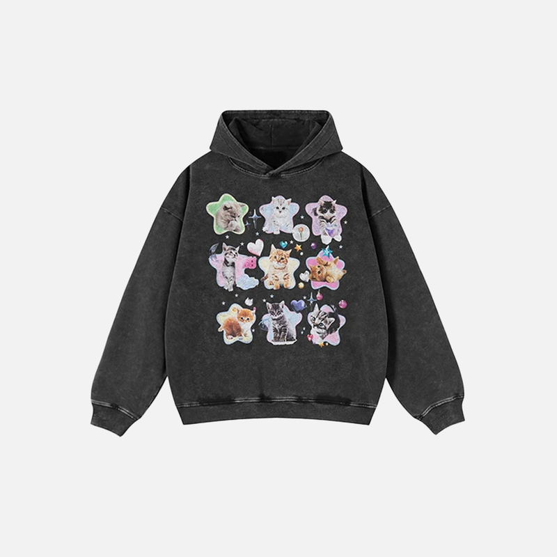 Oversized Graphic Urban Beat Sweatshirt