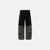 Unique Woodland Mosaic Color Block Denim