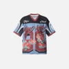 Insulated Mesh Wide-Body Floral Artwork Sport T-Shirt