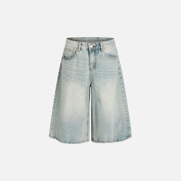 Cropped Runway Street Shorts