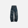 Modern Metro Mosaic Relaxed Bell Leg Denim