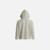 Retro Knit Stripe Hood Sweatshirt