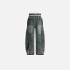 2000s Elevated Rinse Torn Hole Denim