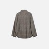 Wild Spot Print Fitted Long Sleeve Shirt
